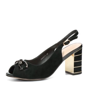 Epica dámske elegantné sandále - čierne