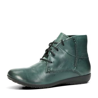 Josef Seibel dámske kožené členkové topánky - zelené