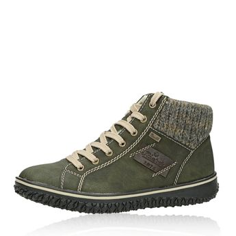 Rieker dámske zateplené členkové topánky - zelené